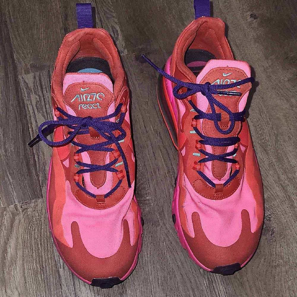 Nike Air Zoom Sneakers in Pink and Orange Sz 9.5